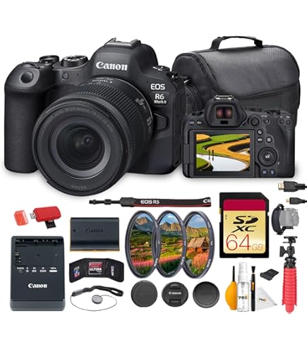 EOSR6セット Amazon.com : Canon EOS R6 Mark II Mirrorless Camera with 24-105mm